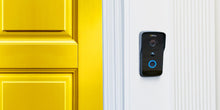 Load image into Gallery viewer, 720P Wi-Fi Doorbell Camera - Black (QCW1000B) Compatible with iOS and Android!