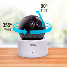Load image into Gallery viewer, RECONDITIONED 1080p Smart Home Wi-Fi Pan Tilt Camera