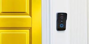 720P Wi-Fi Doorbell Camera - Black (QCW1000B) Compatible with iOS and Android!
