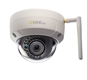 4-Channel Wi-Fi Security System with 4 Wi-Fi 3MP Dome Security Cameras and 1TB HDD (QCW4-4EQ-1)