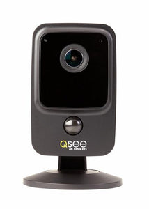4K Ultra HD Smart Home Wi-Fi Black Cube Camera - 2 Pack (QCW4K1MCB-2)