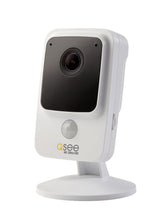 Load image into Gallery viewer, 4K Ultra HD Smart Home Wi-Fi White Cube Camera - 2 Pack (QCW4K1MCW-2)

