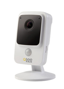 4K Ultra HD Smart Home Wi-Fi White Cube Camera - 2 Pack (QCW4K1MCW-2)