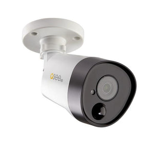 4 Pack of 5MP Analog HD Bullet Security Cameras with PIR Technology (QTH8075B-4)